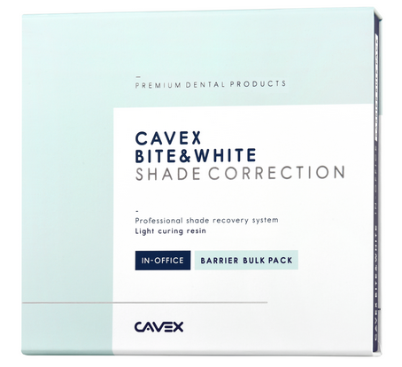 Cavex Bite&White Shade Correction BARRIER BULK PACK