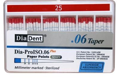 Paper Points 25 Taper 0.6