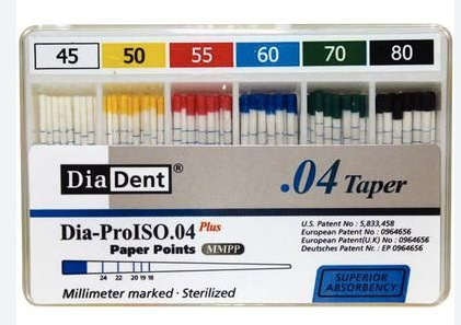 Paper Points 45/80 Taper 0.4 P"