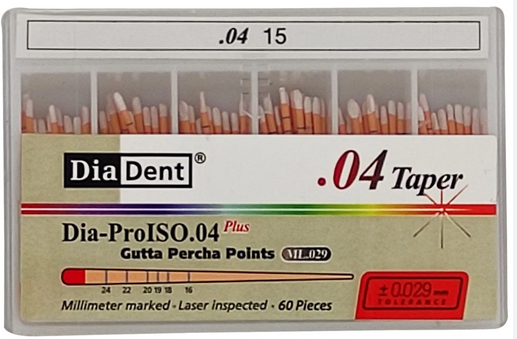 Gutta Percha Points 15 Taper 0.4 60pcs