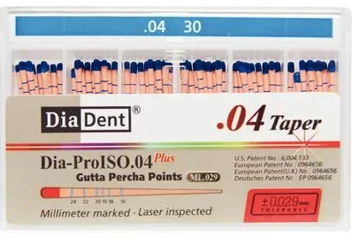 Gutta Percha Points 30 Taper 0.4 60pcs