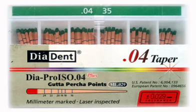Gutta Percha Points 35 Taper 0.4 60pcs