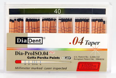 Gutta Percha Points 40 Taper 0.4 60pcs