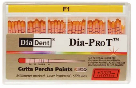 Dia ProT Gutta Percha Points F1 60pcs