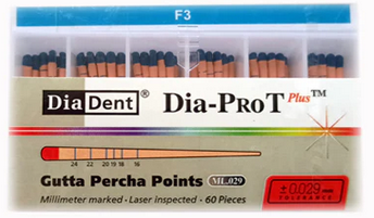 Dia ProT Gutta Percha Points F3 60pcs