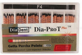 Dia ProT Gutta Percha Points F4 60pcs