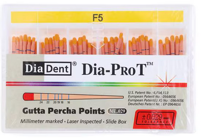 Dia ProT Gutta Percha Points F5 60pcs