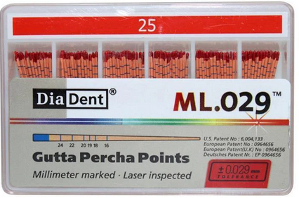 Dia ProR Gutta Percha Points R25 60pcs