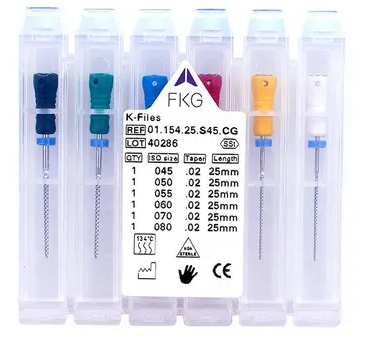 K-Files 45-80 25mm FKG 25,00