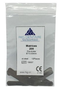 Matrixes Pre-Molar 209 12pcs